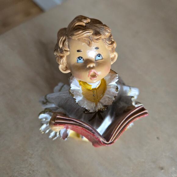 Vintage 1987 Fontanini Roman Simonetti Italy Choir Altar Boys Christmas Set of 4 - Picture 5 of 16